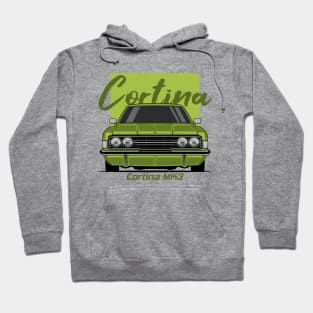 Front Green Cortina MK3 Classic Hoodie